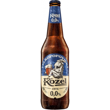 Piwo Kozel 0,0% 0,5l but. zw.