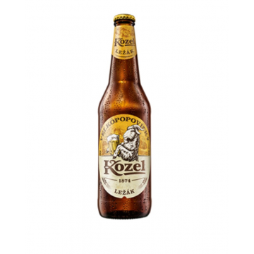 Piwo Kozel Lezak 0,5l but. zw.