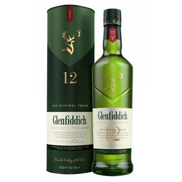 Whisky Glenfiddich 12YO 0,7l