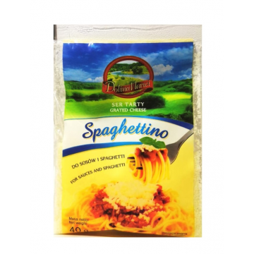 Ser żółty tarty Spaghettino...