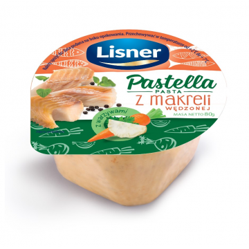 Pastella z makreli Lisner 80g