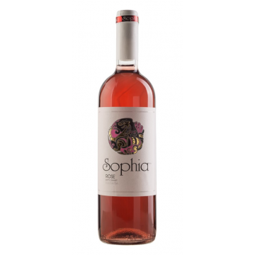 Wino Sophia różowe,...