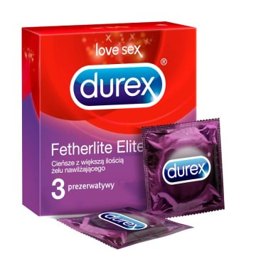 Prezerwatywy Durex Elite 3...