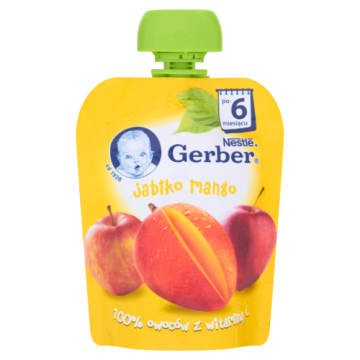 Deserek jabłko mango Gerber