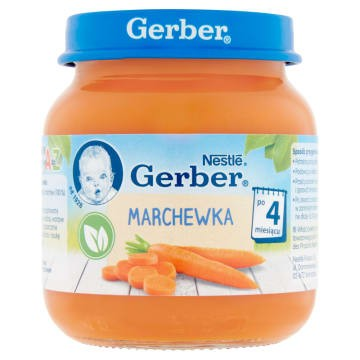 Gerber Marchewka po 4.mc 125G