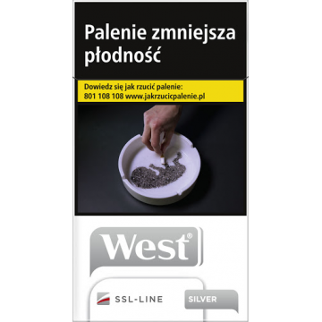 Papierosy West Silver SSL-Line