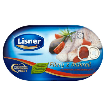 Lisner Filety z makreli w...