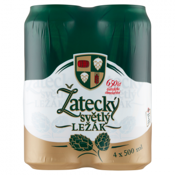 Piwo Zatecky Lezak 4x0,5L...