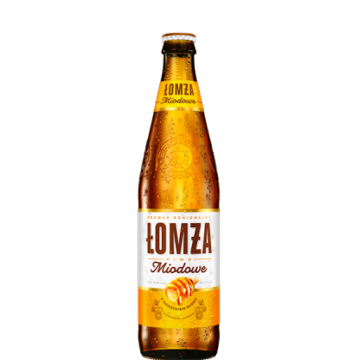 Piwo Łomża Miodowa 0,5L...