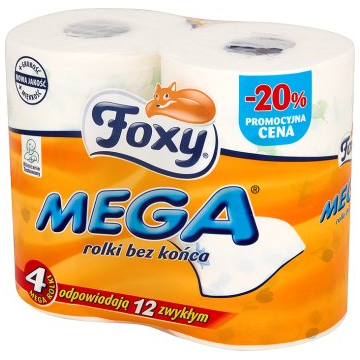 Papier toaletowy Foxy Mega...