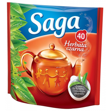 Herbata czarna Saga 40...