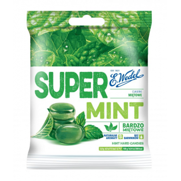 Cukierki Wedel Super Mint  90G