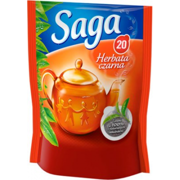 Herbata Saga Czarna 28G (20...