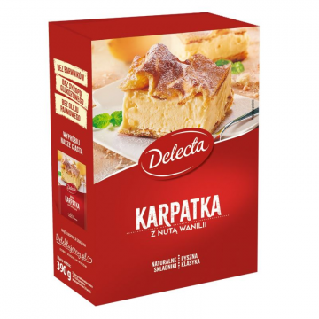 Ciasto Karpatka Delecta 390G