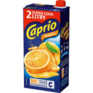 Caprio Napój Pomarańcza 2L
