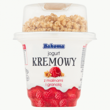 Jogurt Kremowy Malina z...