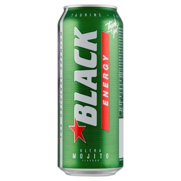 Black Energy Drink Mojito 0,5L