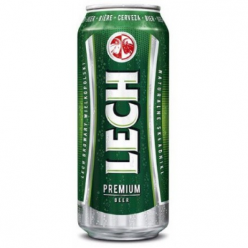 Piwo Lech Premium 0,5l puszka