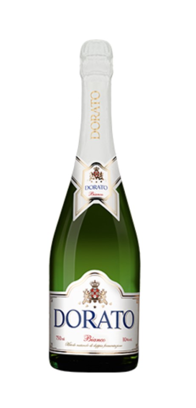 Wino musujące Dorato białe, słodkie 0.75l