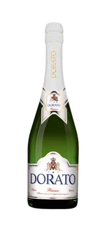 Wino musujące Dorato białe, słodkie 0.75l