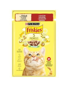 Friskies Karma dla kotów w sosie z wołoowiną 85 g