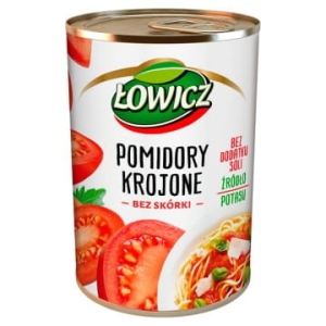 Pomidory krojone w puszce