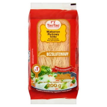 Makaron Tao Tao Ryżowy Nitki 200G