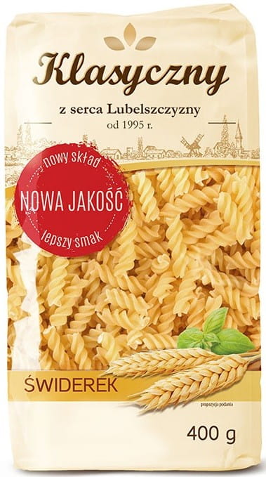 Makaron Polmak Klasyczny Świderki 400G