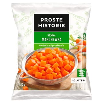 Słodka Marchewka Kostka Proste Historie 450G