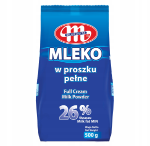 Mleko w Proszku Mlekovita 500G