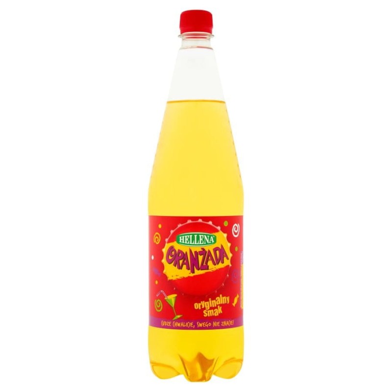 Hellena Oranżada Żółta 1,25L