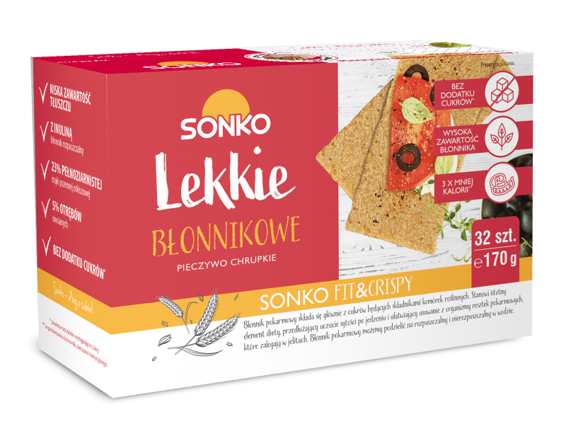 Pieczywo Lekkie Sonko Błonnikowe 170G