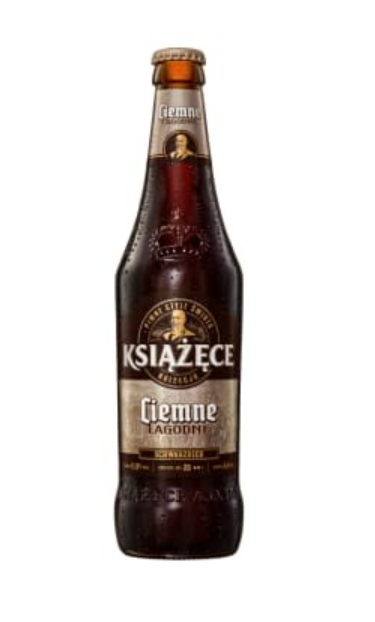 Piwo Książęce Ciemne Łagodne 0,5l but zw