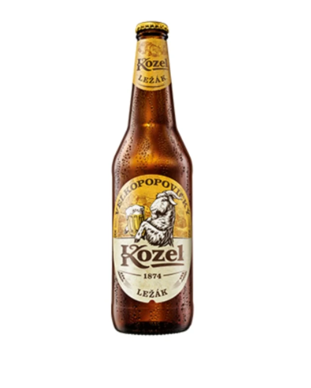 Piwo Kozel Lezak 0,5l but. zw.