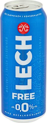 Piwo Lech Free 0.5L puszka