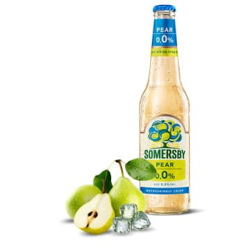 Piwo Somersby Gruszkowe 0% 400ML