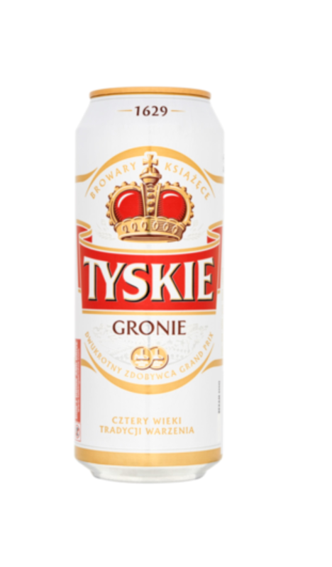 Piwo Tyskie 0.5l pusz.