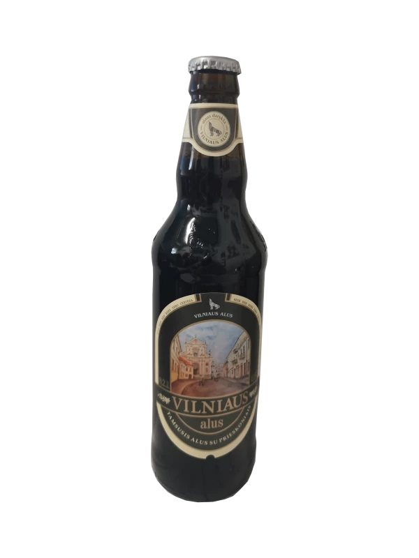 Piwo Vilniaus Ciemne z Ziolami 8.2% 0.5L