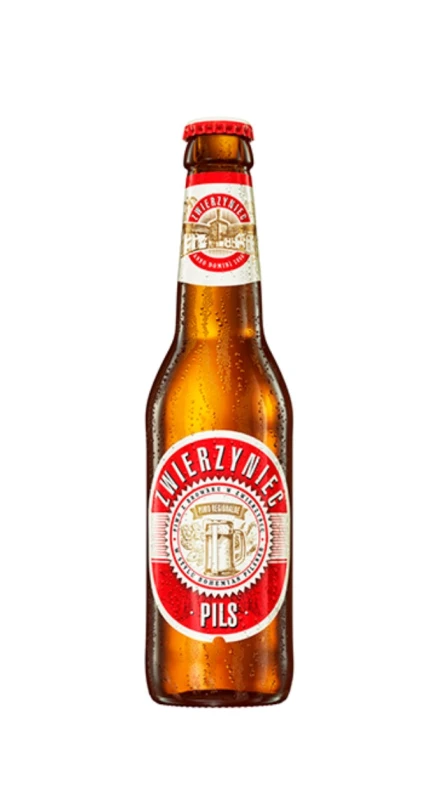 Piwo Zwierzyniec Pils 0.33L but