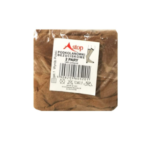 Podkoloanówki Bezuciskowe Astop poliamid 2 pary