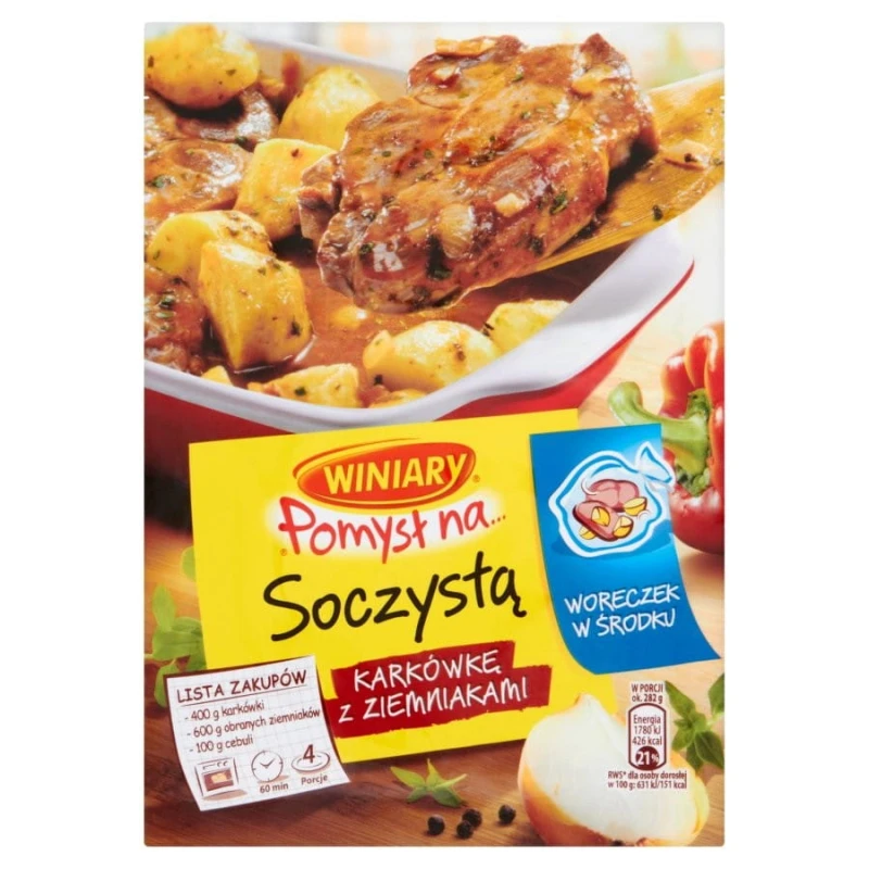 Winiary Pomysł na... Soczystą Karkówkę z Ziemniakami 30G