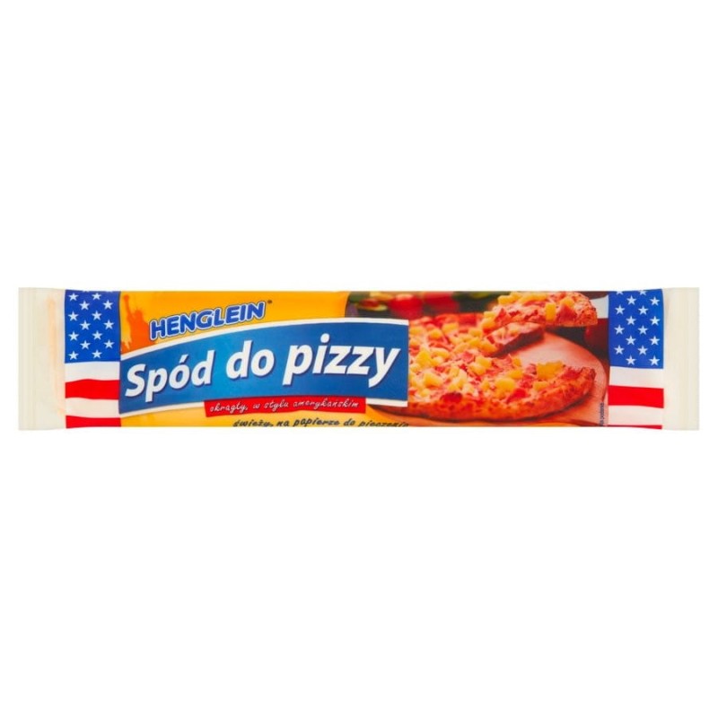 Spód do pizzy świeży okrągły Henglein 380G