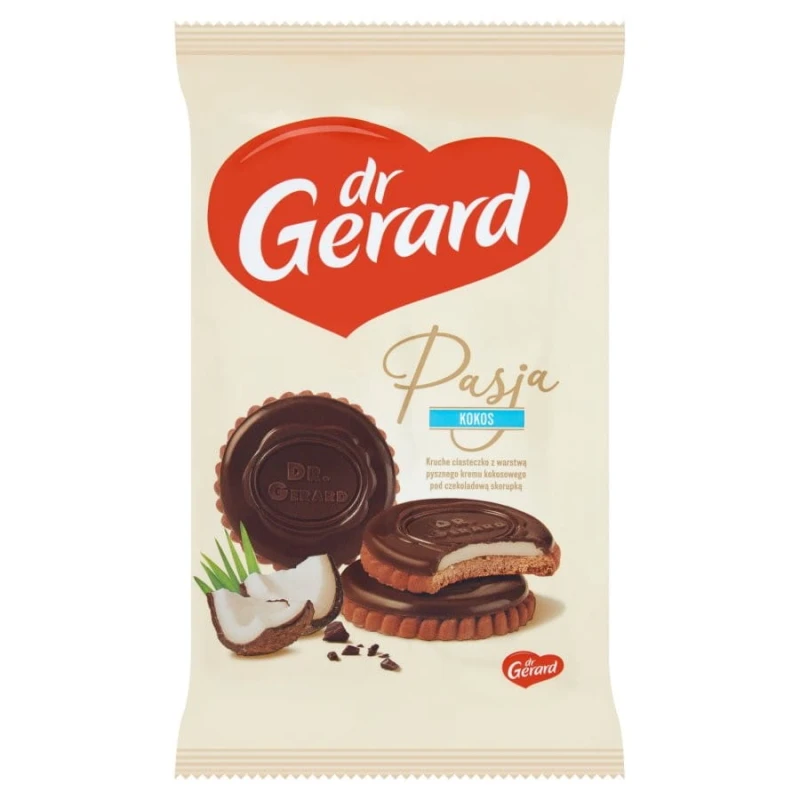 Ciastka Dr Gerard Pasja Kokosowe 170G