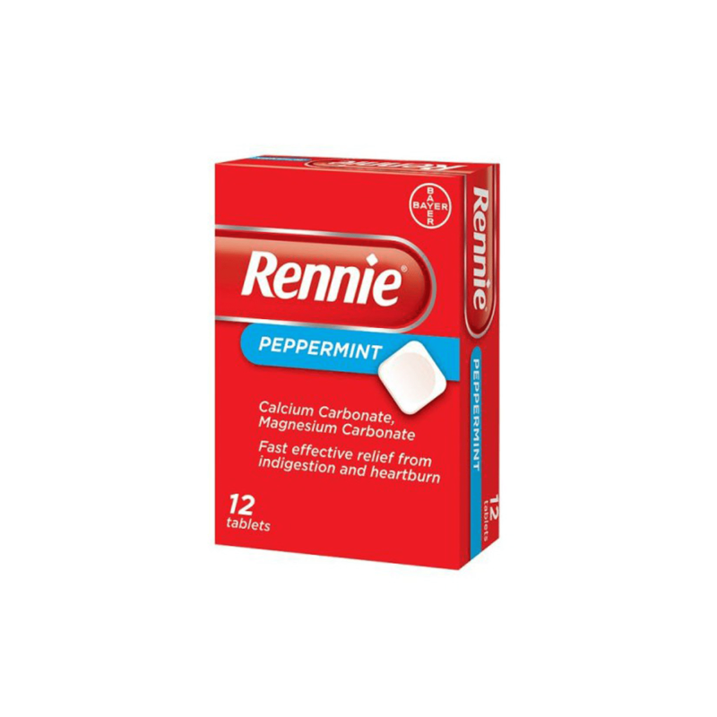 Tabletki Rennie 12 Tabl. Bayer