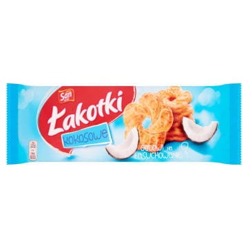 Ciastka Łakotki Kokosowe 168G