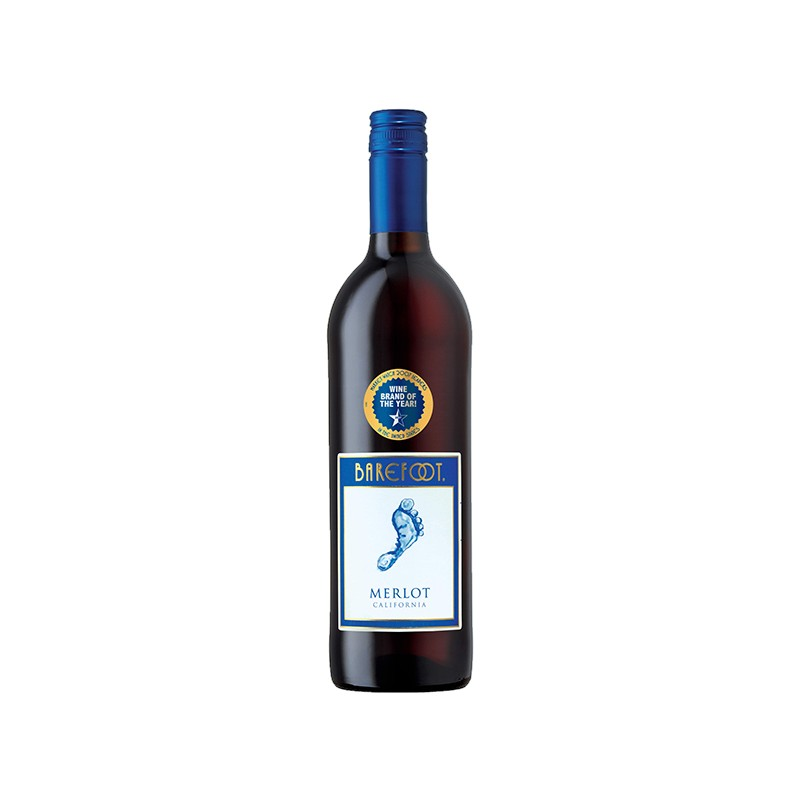 Wino Barefoot Merlot C/PW 0.75L