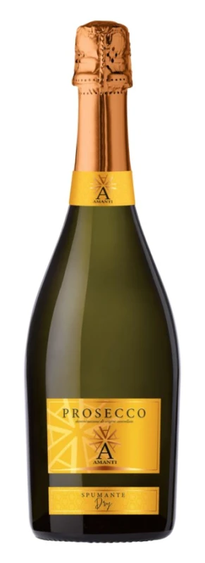 Wino Prosecco Amanti Dry białe, półsłodkie 0,75l