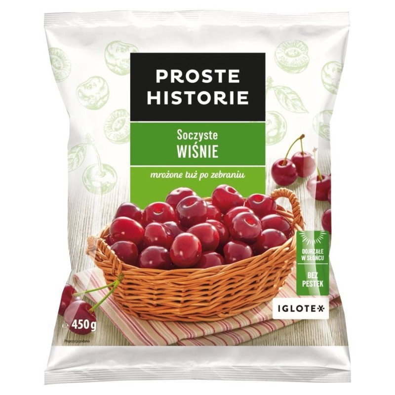 Soczyste Wiśnie Proste Historie 450G