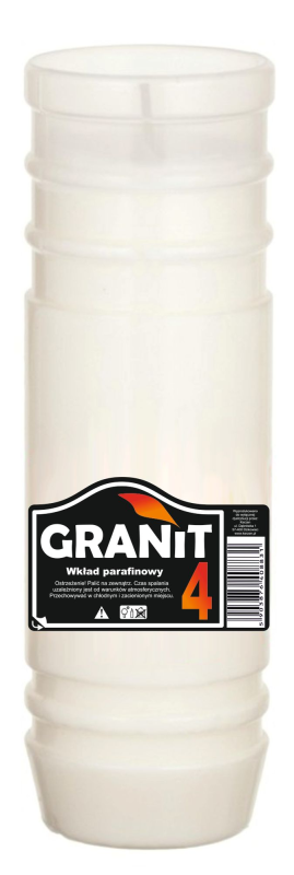 Wkład do zniczy 4d Granit