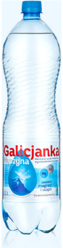 Galicjanka Woda Wysokonasycona CO2 1,5L